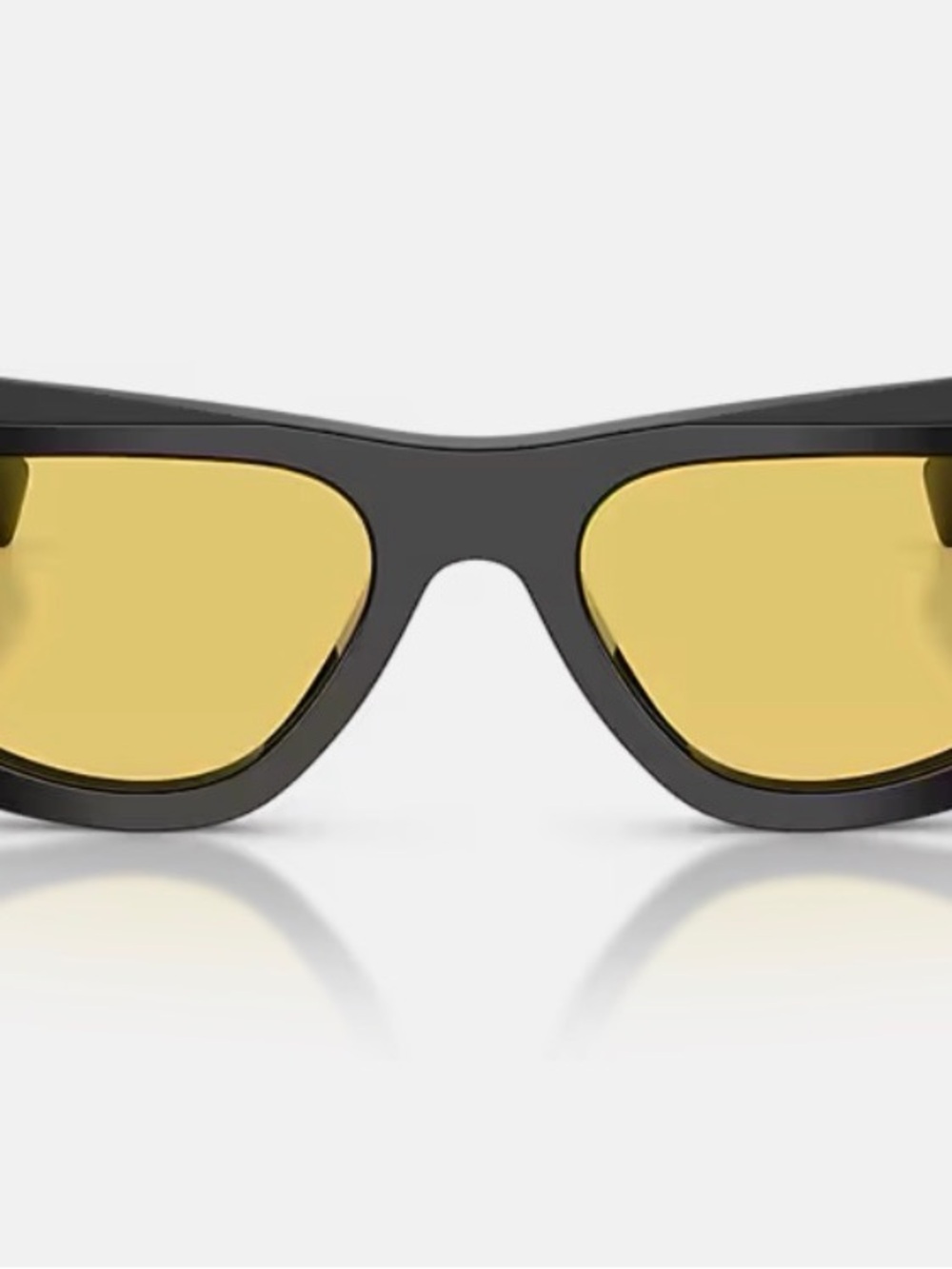 Prada Sunglasses Black Frame Yellow Lens - Picture 5 of 9